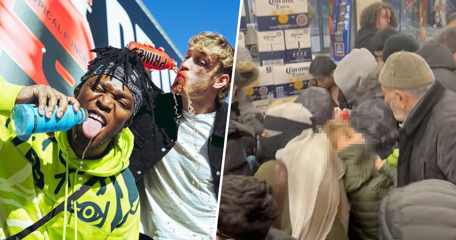 Logan Paul and KSI's Prime Energy Drink Sold Out at UK Aldi
