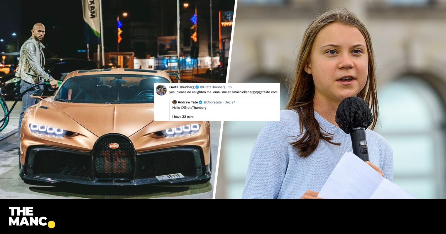 Controversial Boxer Andrew Tate Boasts About His 33 Cars, Greta Thunberg Is  Not Impressed - autoevolution