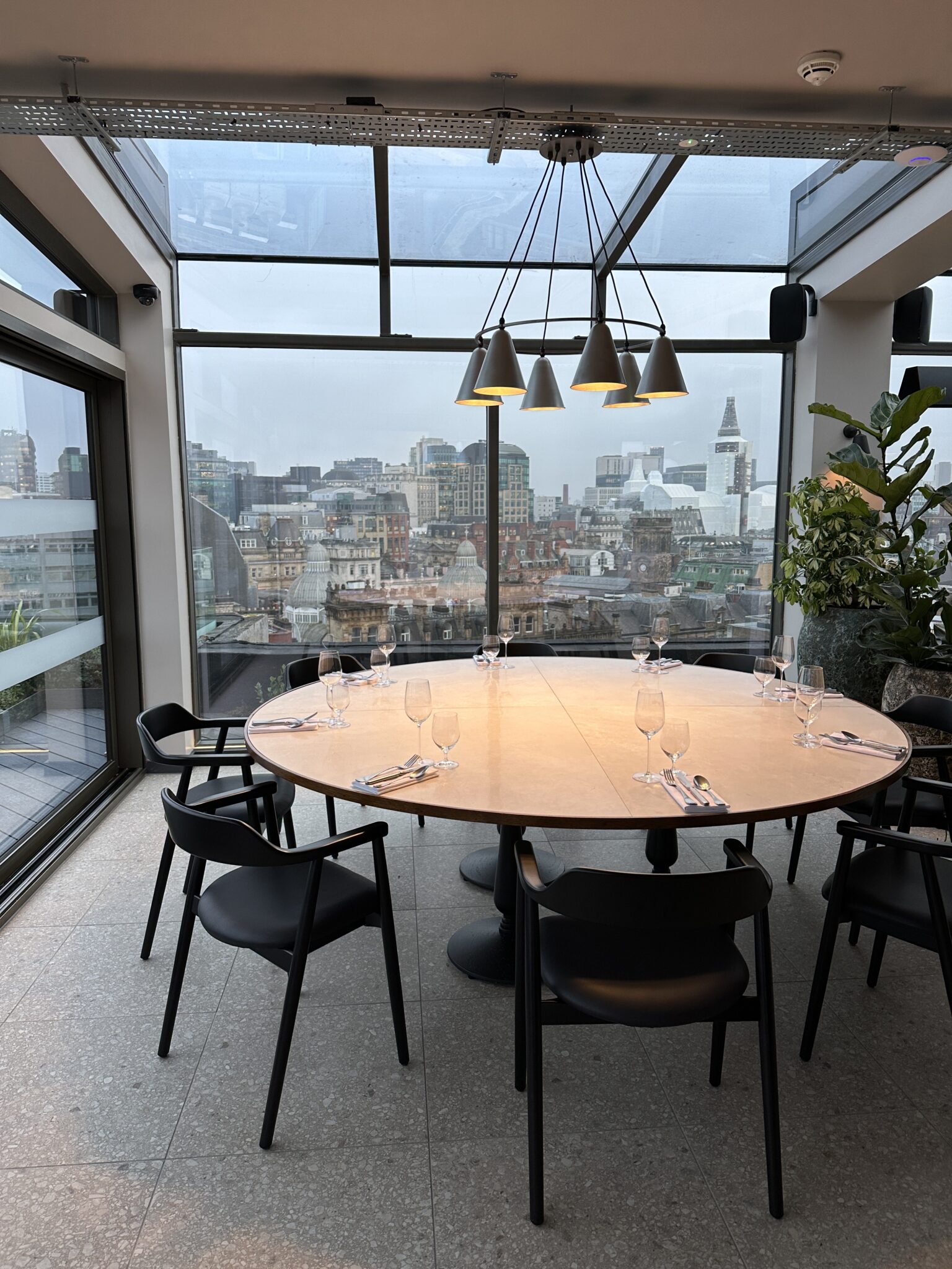Climat Manchester's stunning new rooftop restaurant