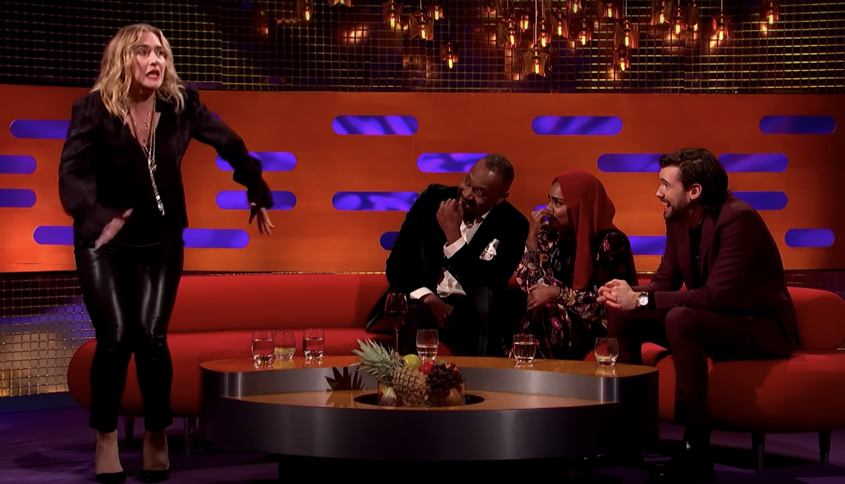 Kate Winslet on the Graham Norton Show with Sir Lenny Henry, Nadiya Hussein and Jack Whitehall