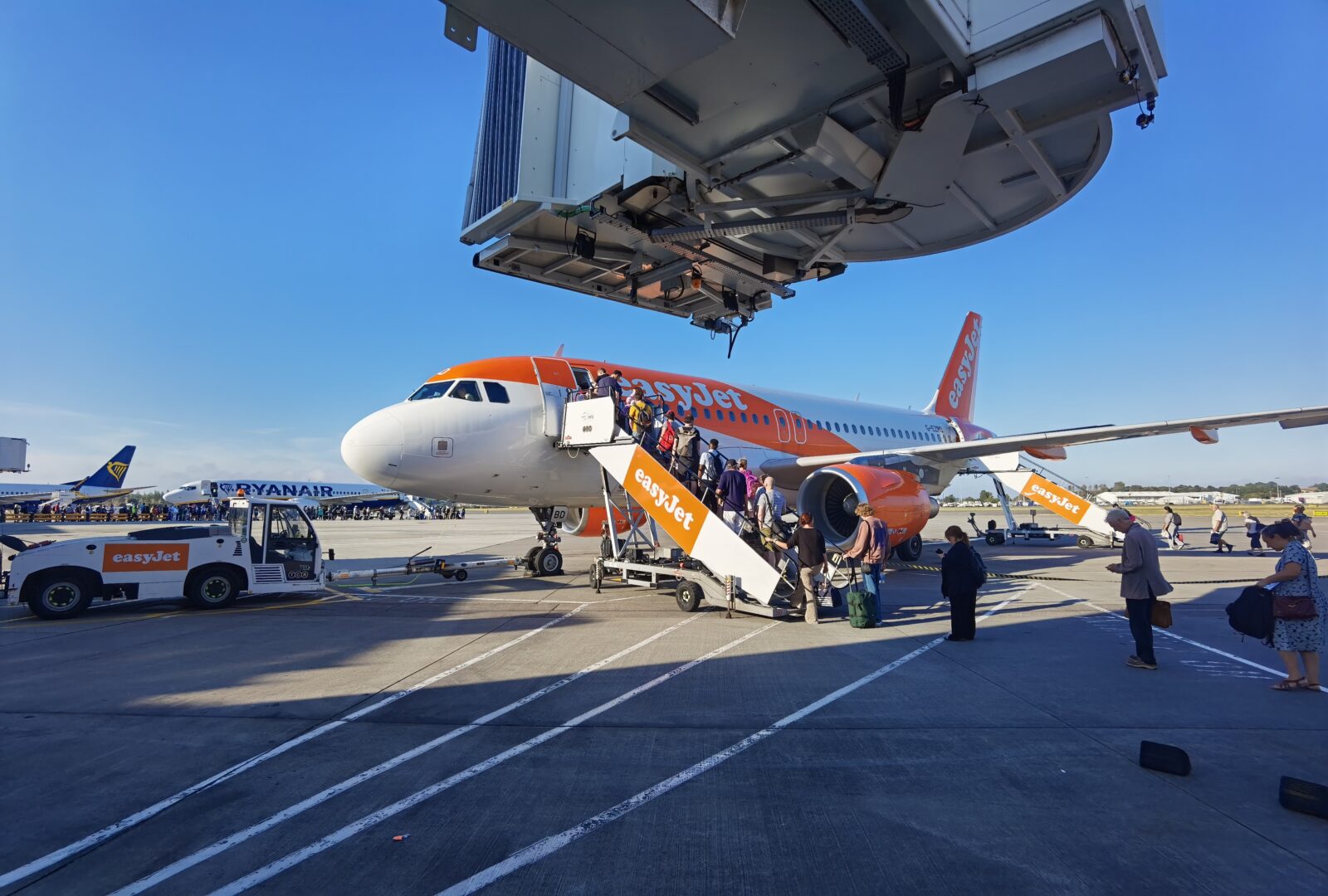 An EasyJet plane