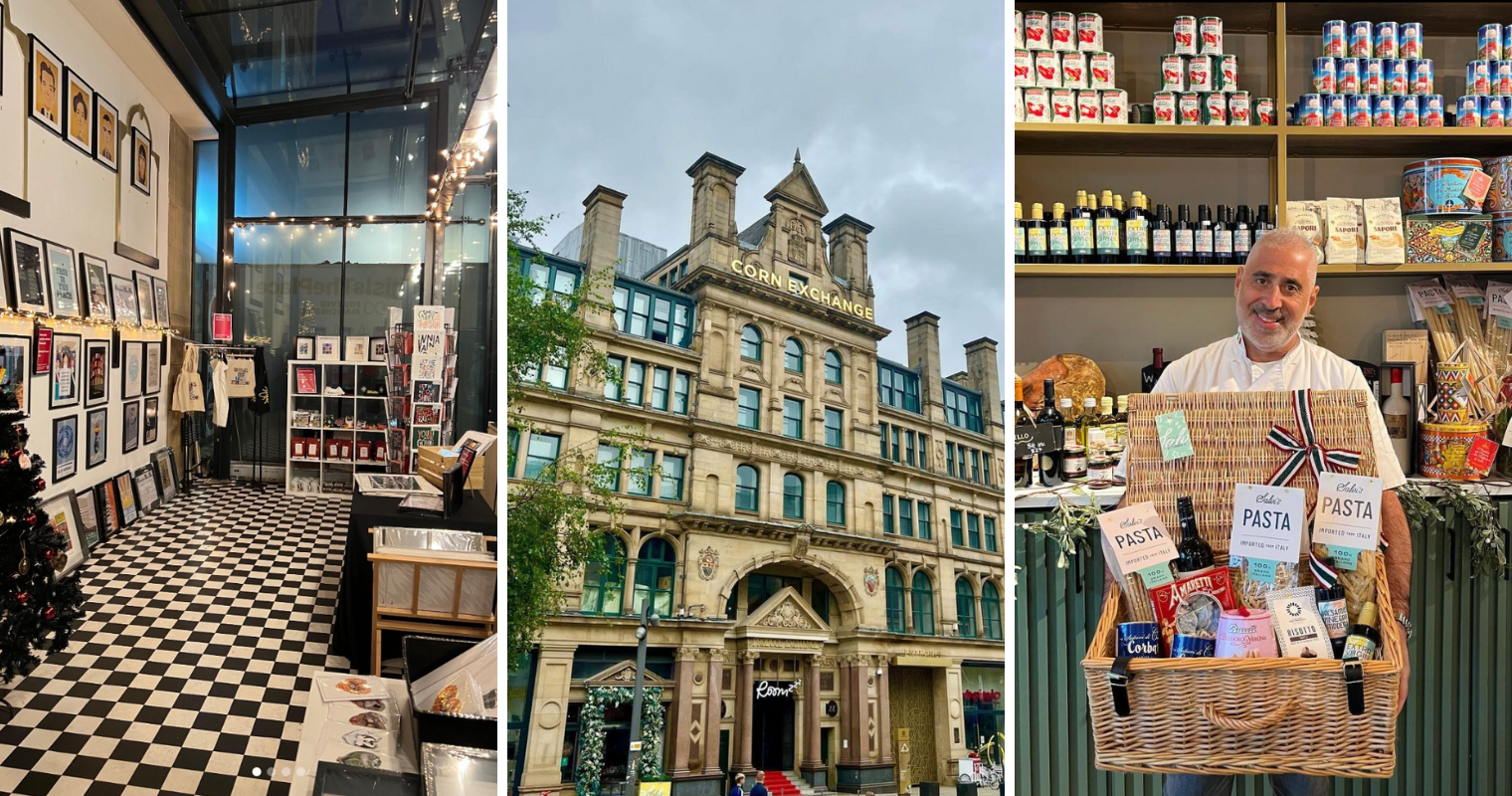 Christmas gifts at the Corn Exchange