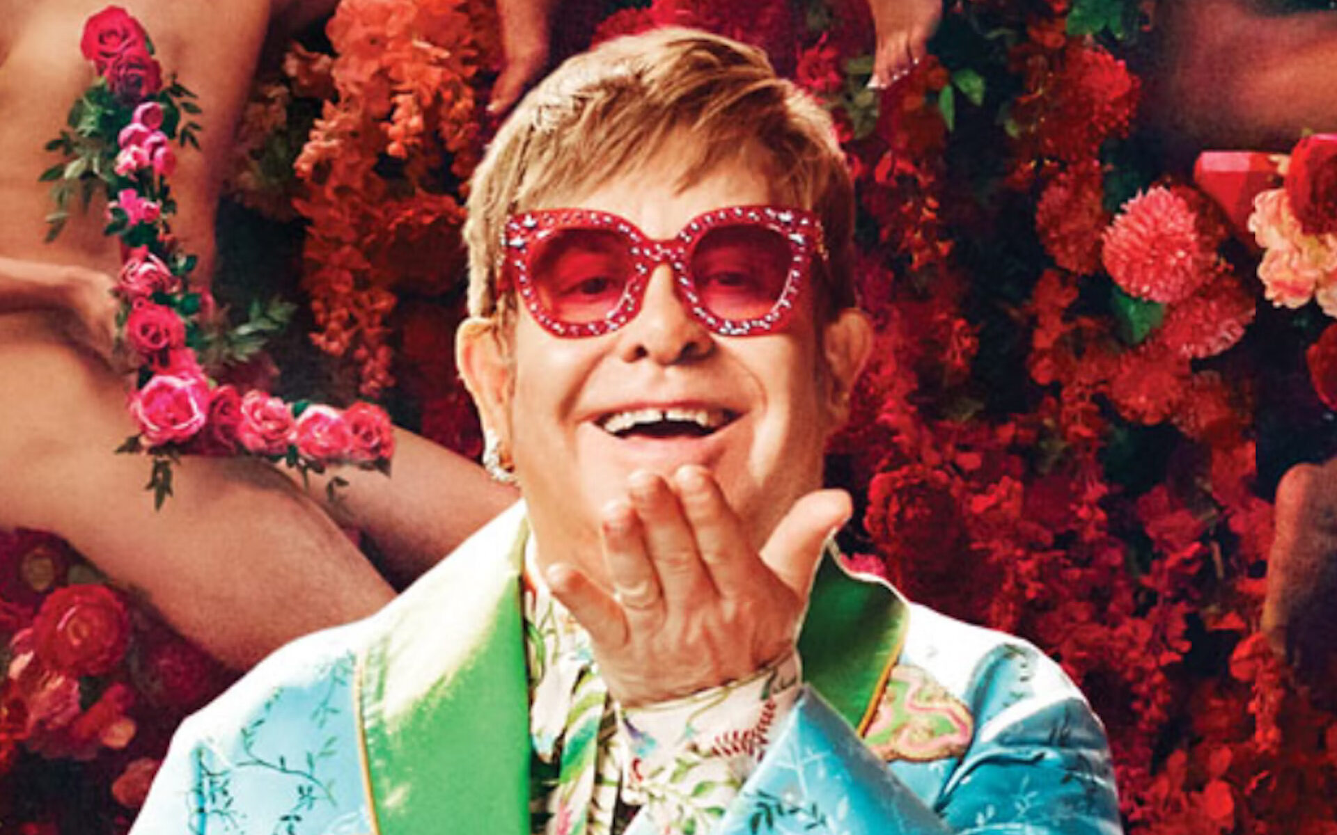 Elton John portrait.