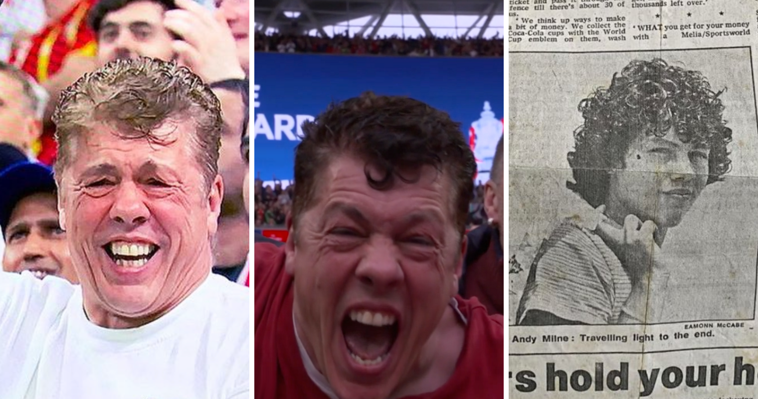 Viral England fan through time World Cups