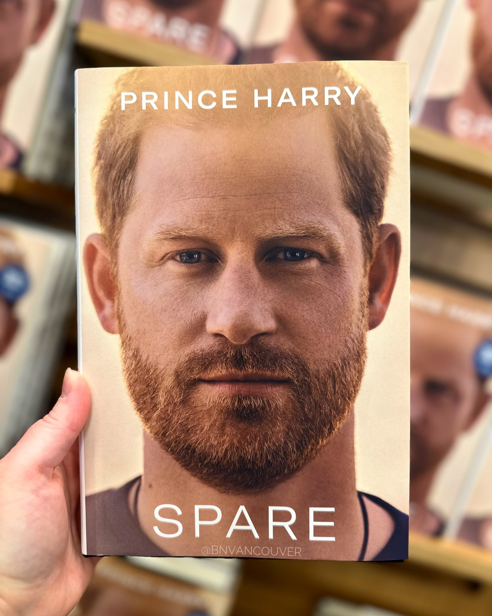 Prince Harry's memoir Spare UK's fastestselling nonfiction