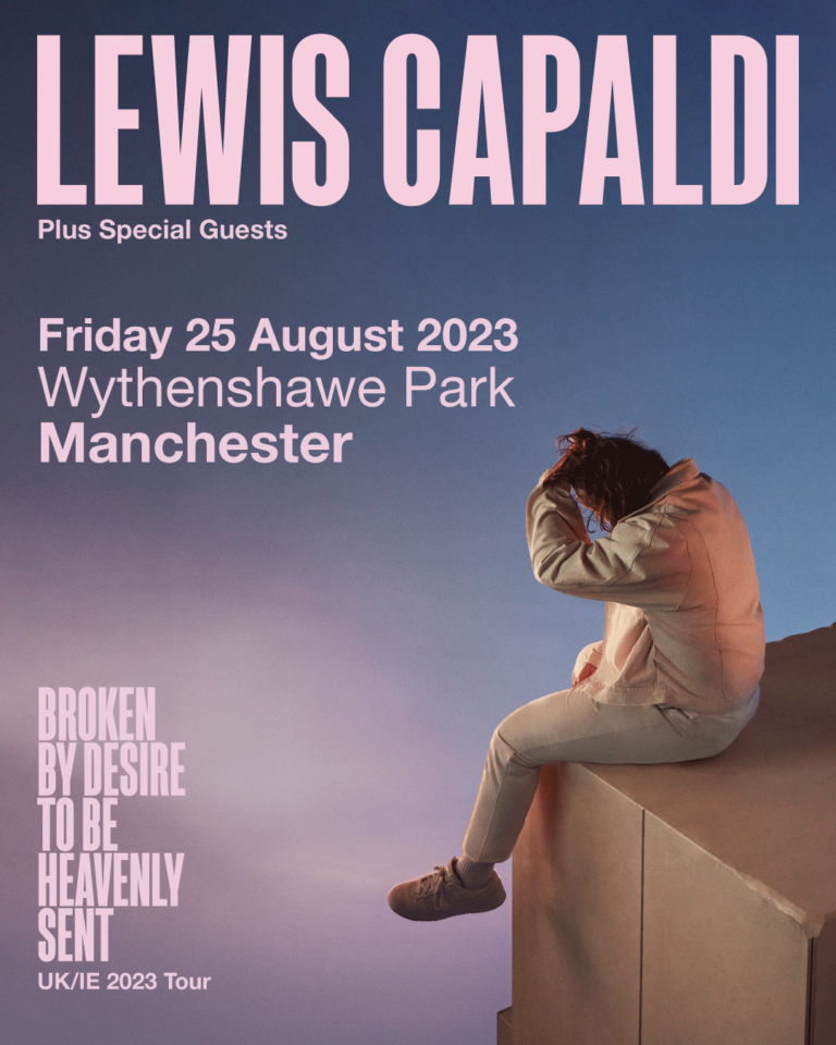 Lewis Capaldi announces outdoor gig at Wythenshawe Park