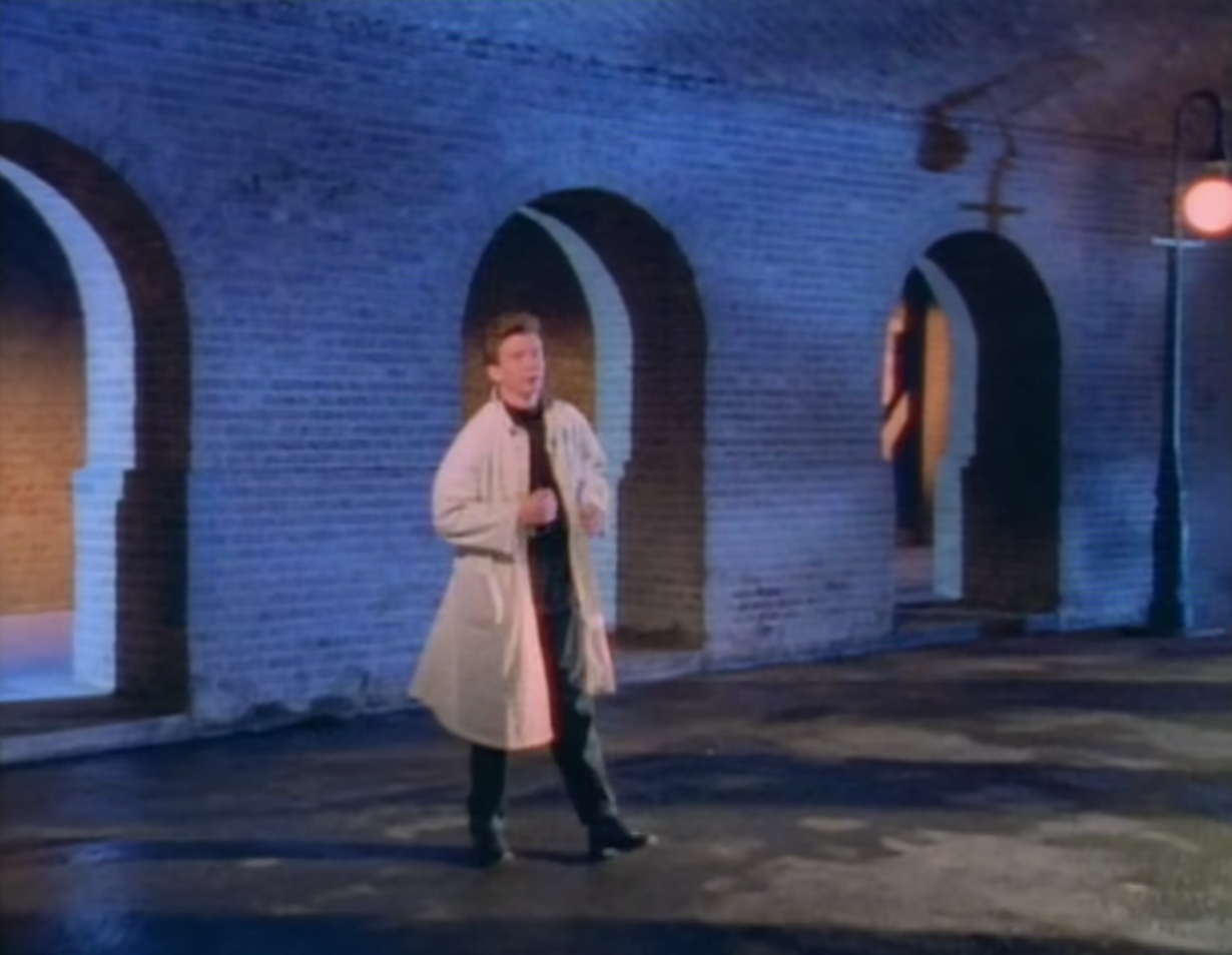 Where Was Rick Astley's Never Gonna Give You Up Was Filmed?