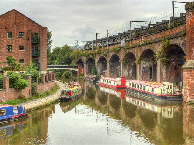 The Bridgewater Canal in Castlefield