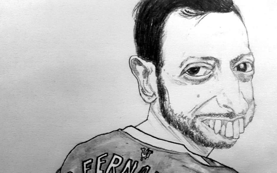 World Cup caricatures cartoon sketches of 11 famous footballers