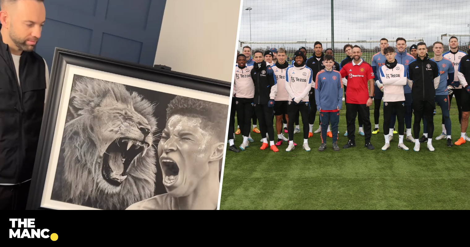 Dads Unbelievable Rashford Portrait Earns Him A Meeting With