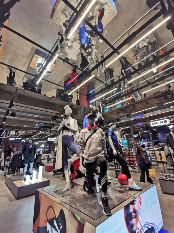 Sports Direct's giant new hightech Manchester Arndale store