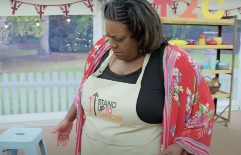 Alison Hammond on the celebrity version of the Great British Bake Off