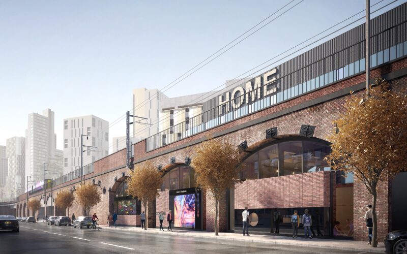 HOME railway arches development Whitworth Street