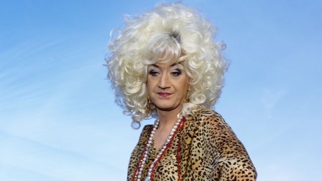 Paul O'Grady as Lily Savage. 