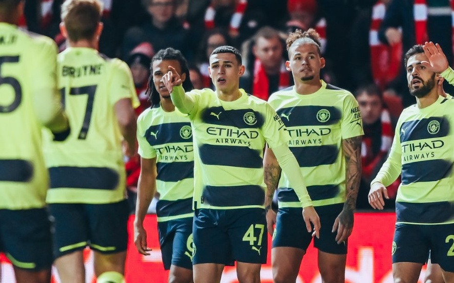 Pep Guardiola Heaps Praise On Back In Form Phil Foden Following Brace Against Bristol The Manc