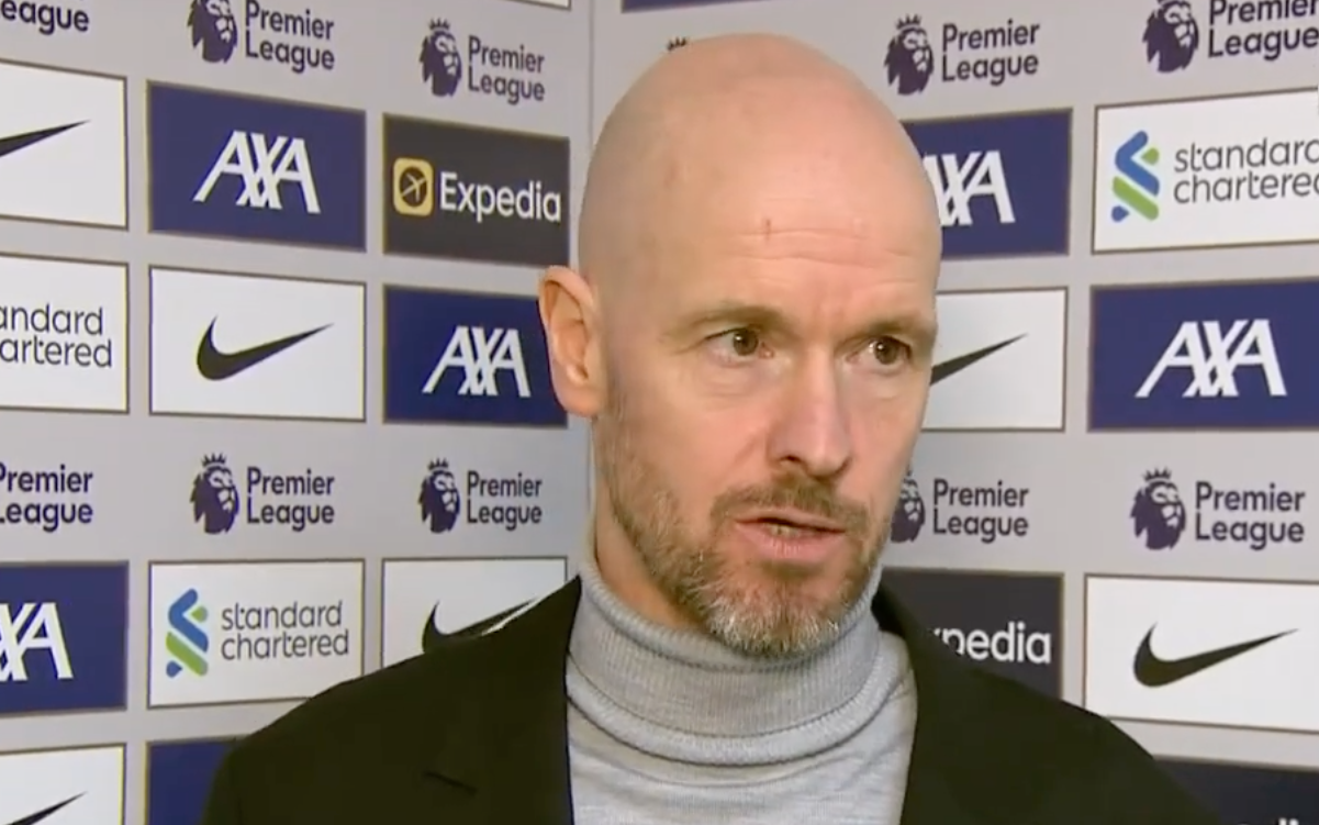 Erik Ten Hag Slams Unprofessional United As Pundits React To Liverpool Embarrassment The Manc 