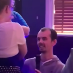 video of couple getting engaged at The Chestergate pub in Stockport
