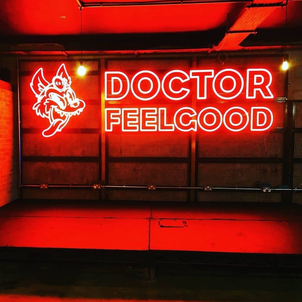 Doctor Feelgood The Glass Spider shut