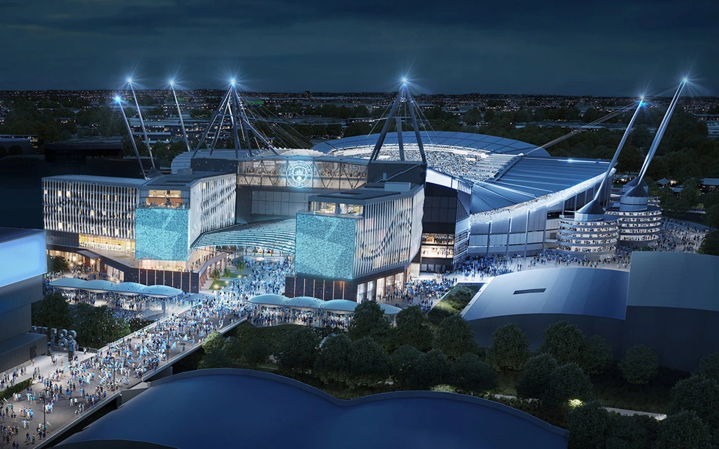 Man City new Etihad expansion images