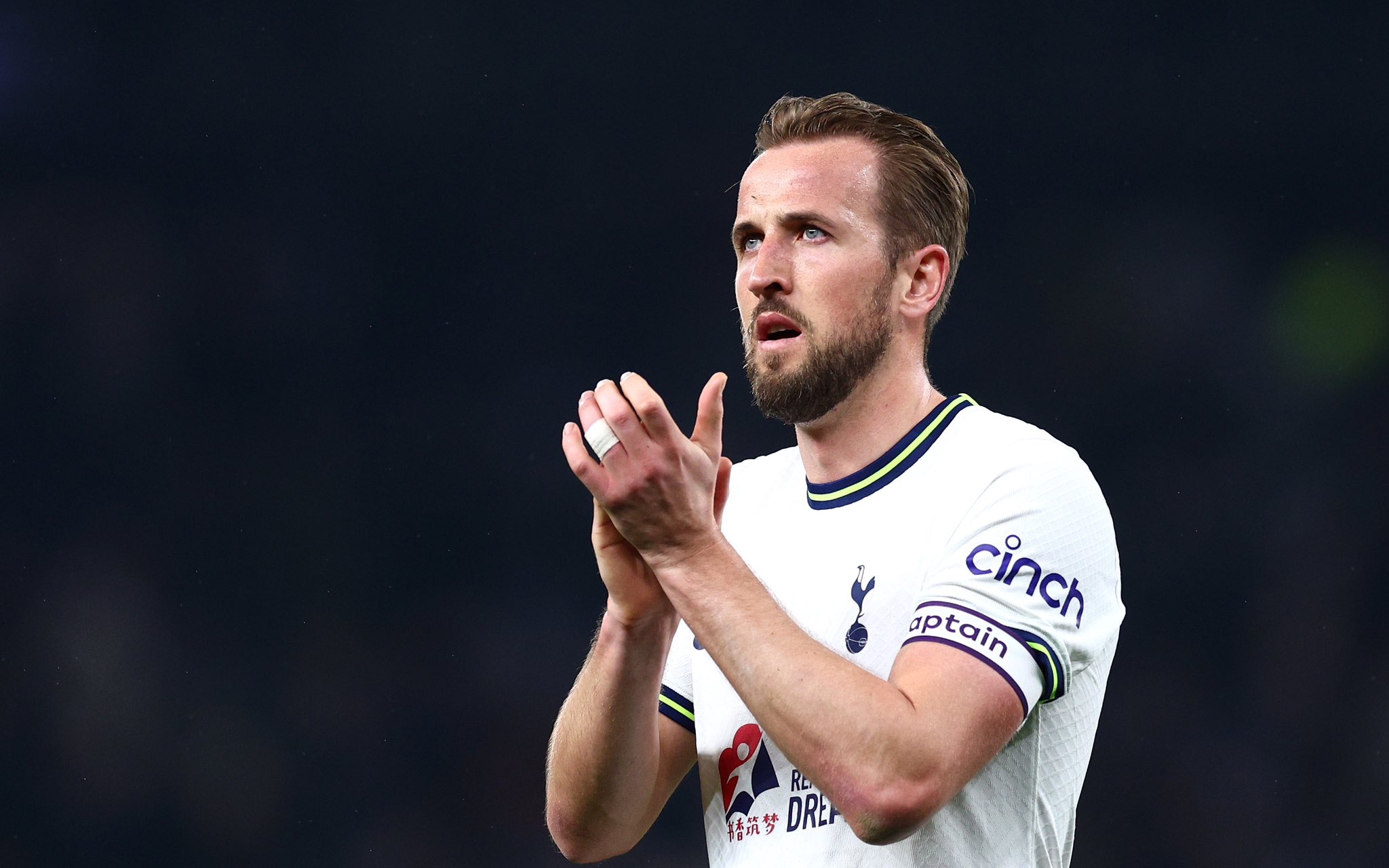 Man United fans chant Harry Kane 'we'll see you in June'