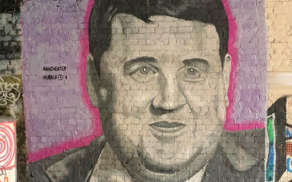 Manchester Murals Peter Kay Levenshulme