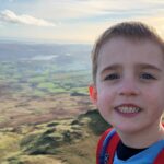 6 year old Oscar Burrow charity walk climbing equivalent of Mount Everest