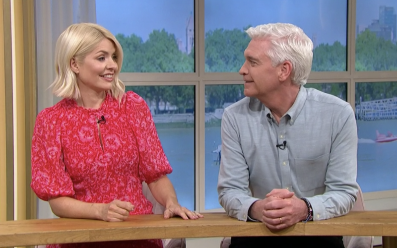 Phillip Schofield and Holly Willoughby on This Morning