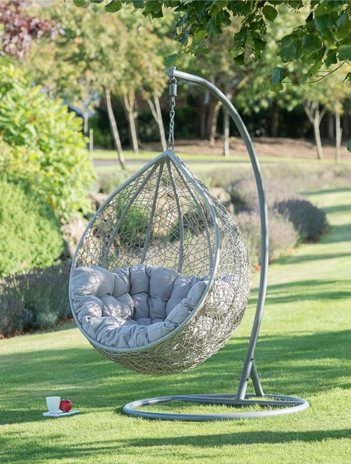 B M s viral hanging egg chair is back in stock and you can get