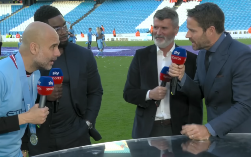 Jamie Redknapp calls Pep Guardiola the greatest ever manager