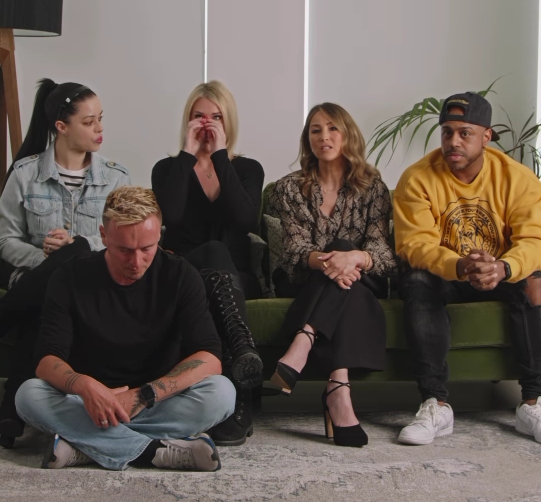 A tearful S Club 7 giving a tour update
