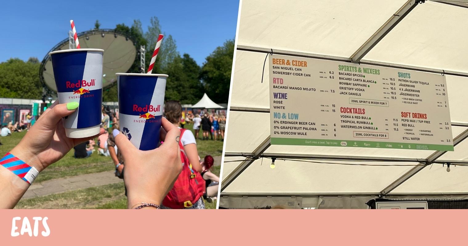 Drinks prices at Parklife 2023 as thousands party in the sunshine