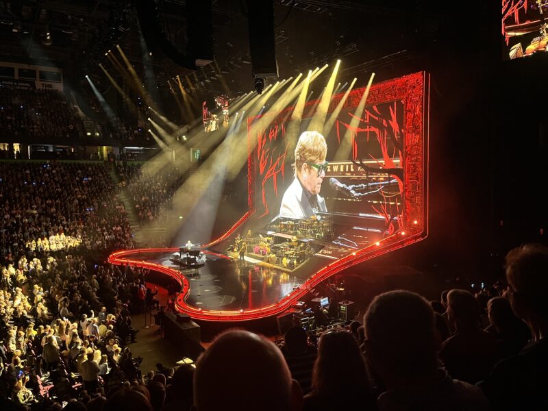 Elton John at the AO Arena Manchester