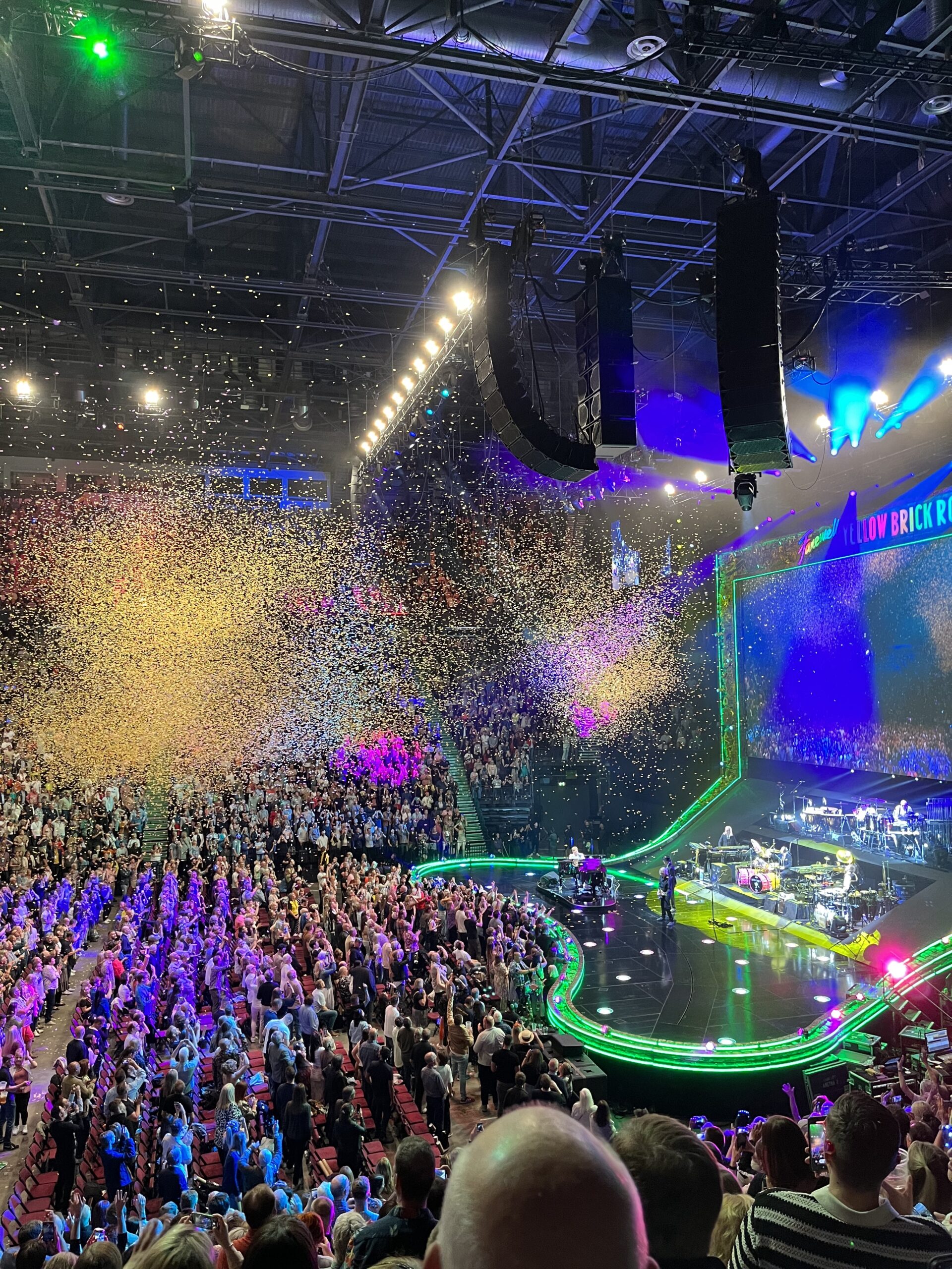 Elton John at the AO Arena in Manchester