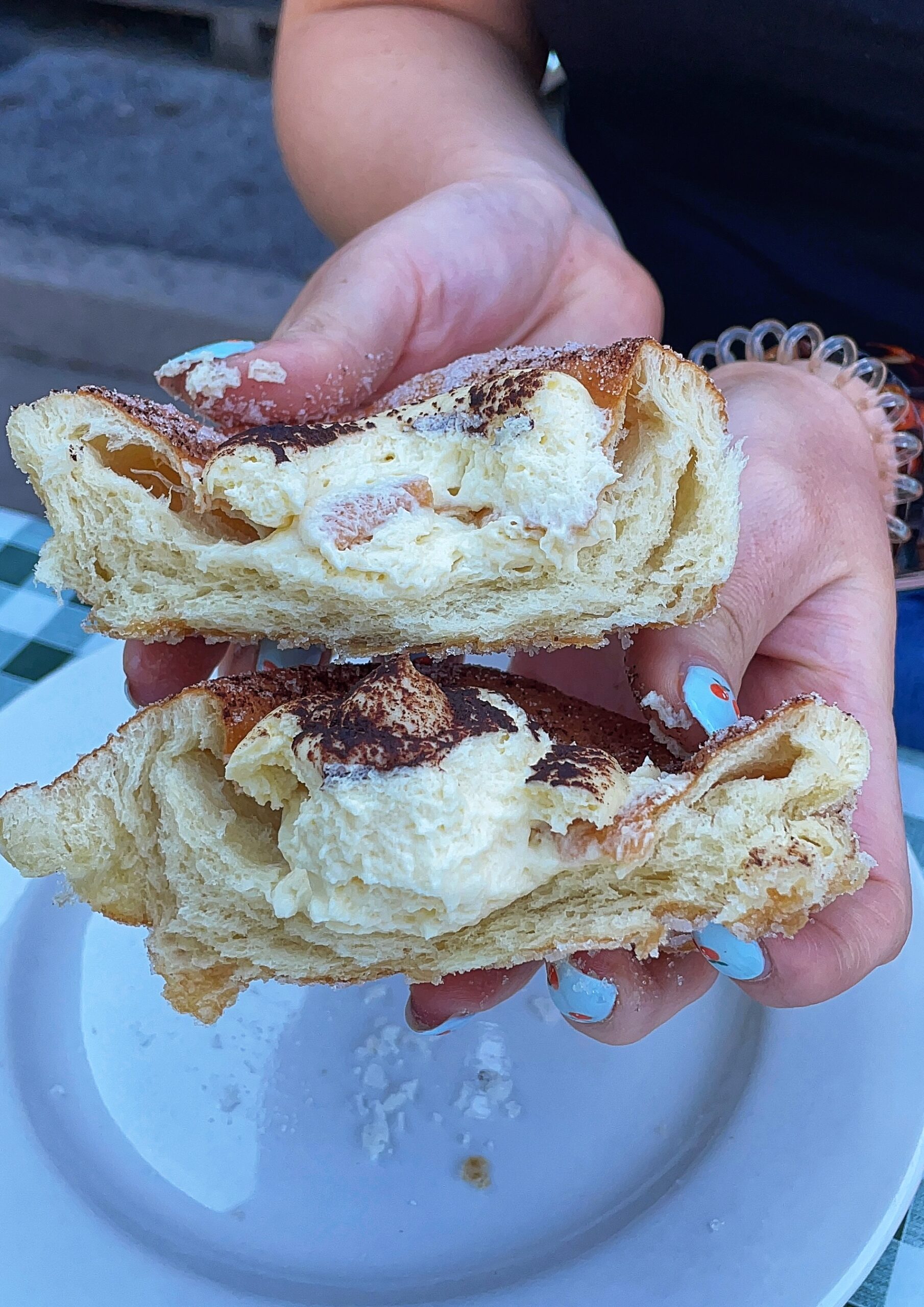 Lupo's classic tiramisu doughnuts