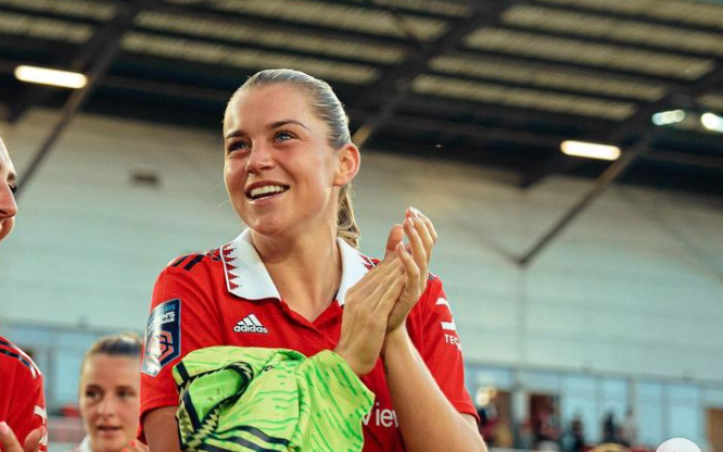 Alessia Russo: Man Utd are flying in the Women's Super League - so