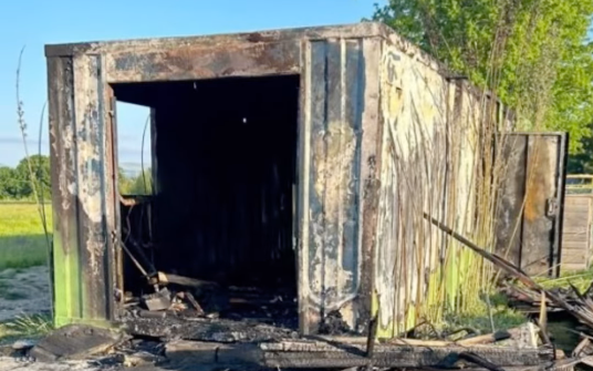 Castle Hill High School vandalised arson Forest School set on fire fundraiser