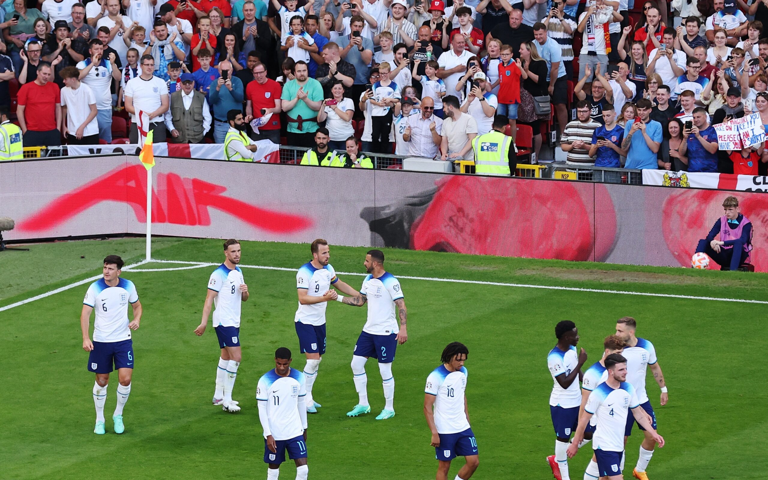 England North Macedonia score 7-0 Euro 2024 qualifiers