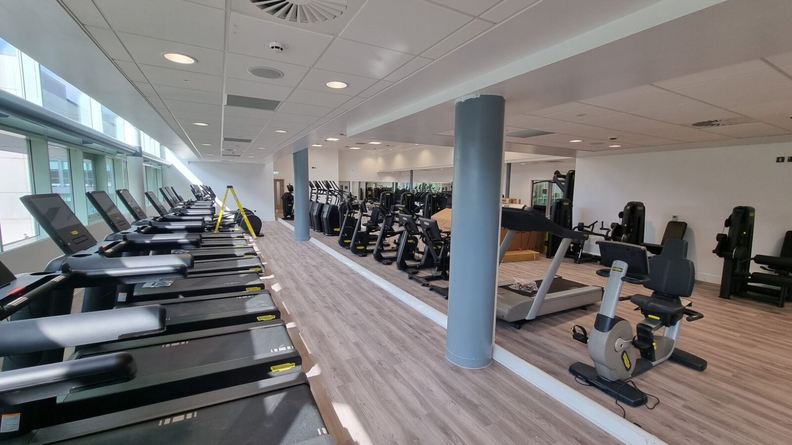 The gym at Manchester Aquatics Centre