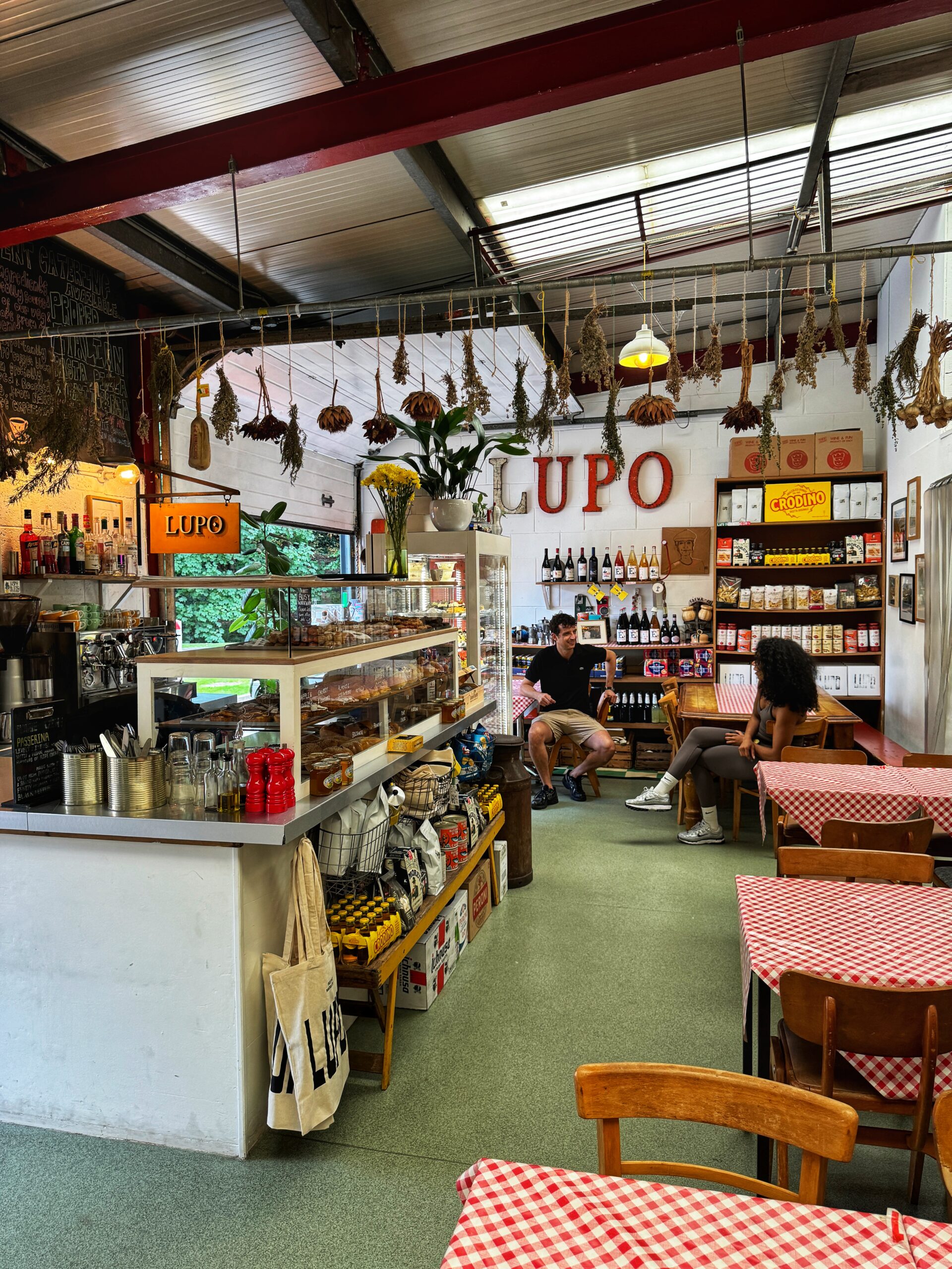 Lupo's charming interiors