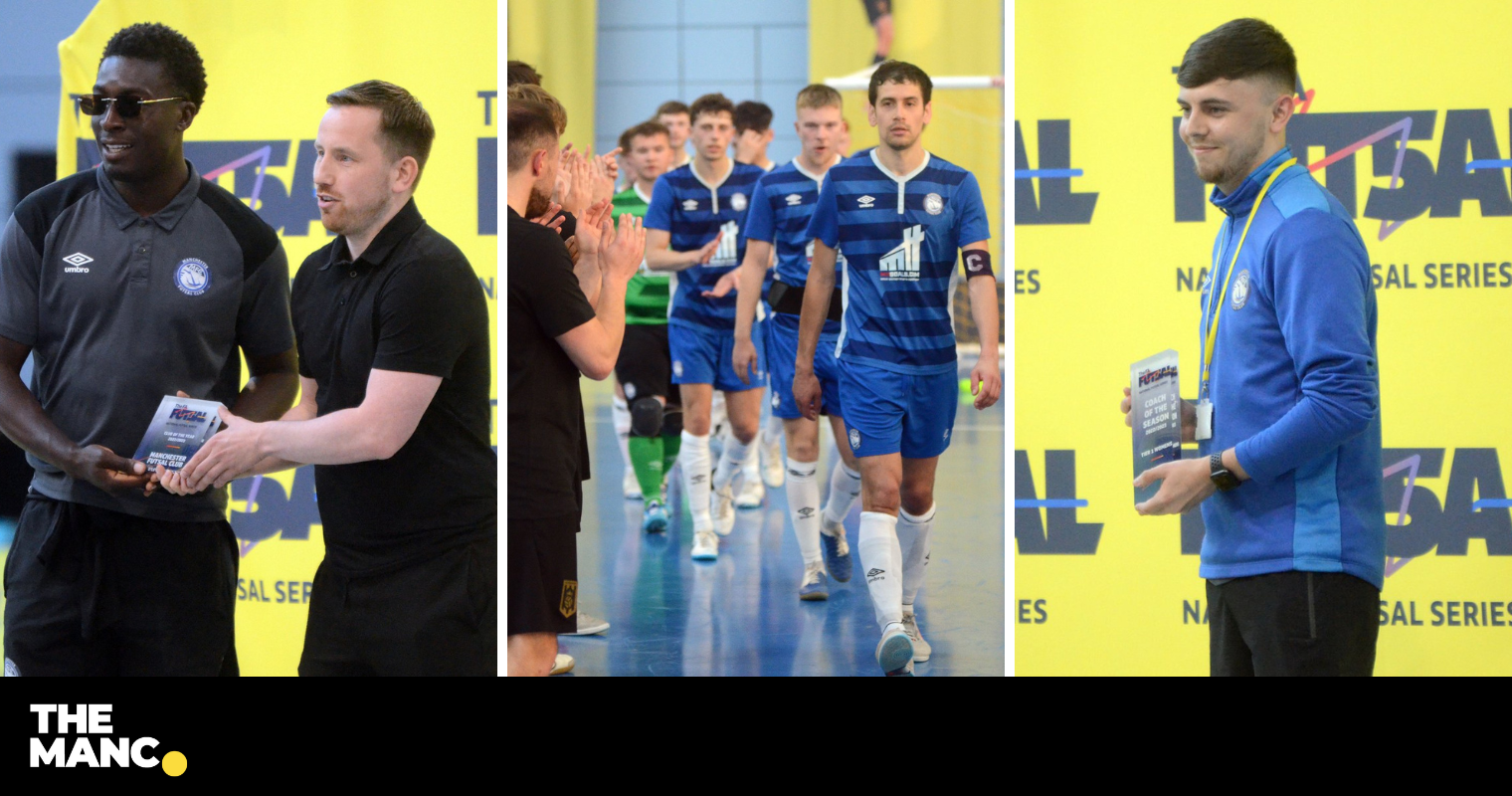 Manchester Futsal Club mop up Team and Coach of the Year awards after stellar season