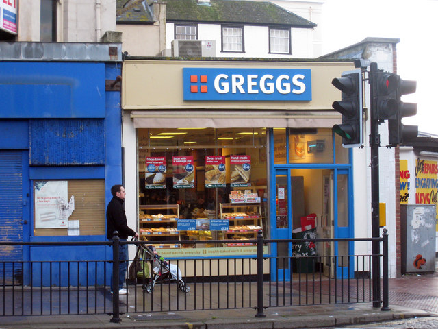 A Greggs bakery