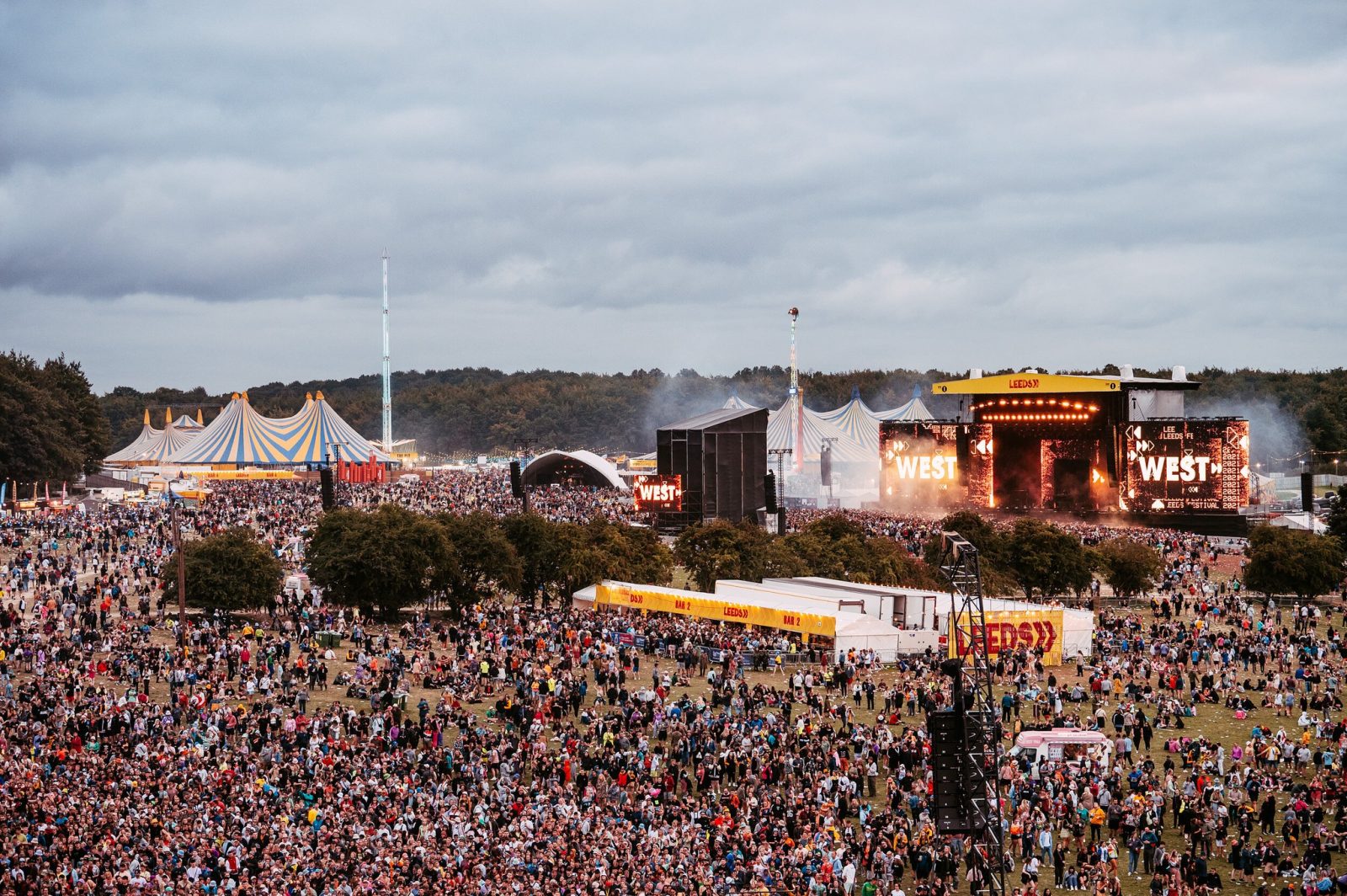 Leeds Festival 2023: Photos of Leeds United fans showing their