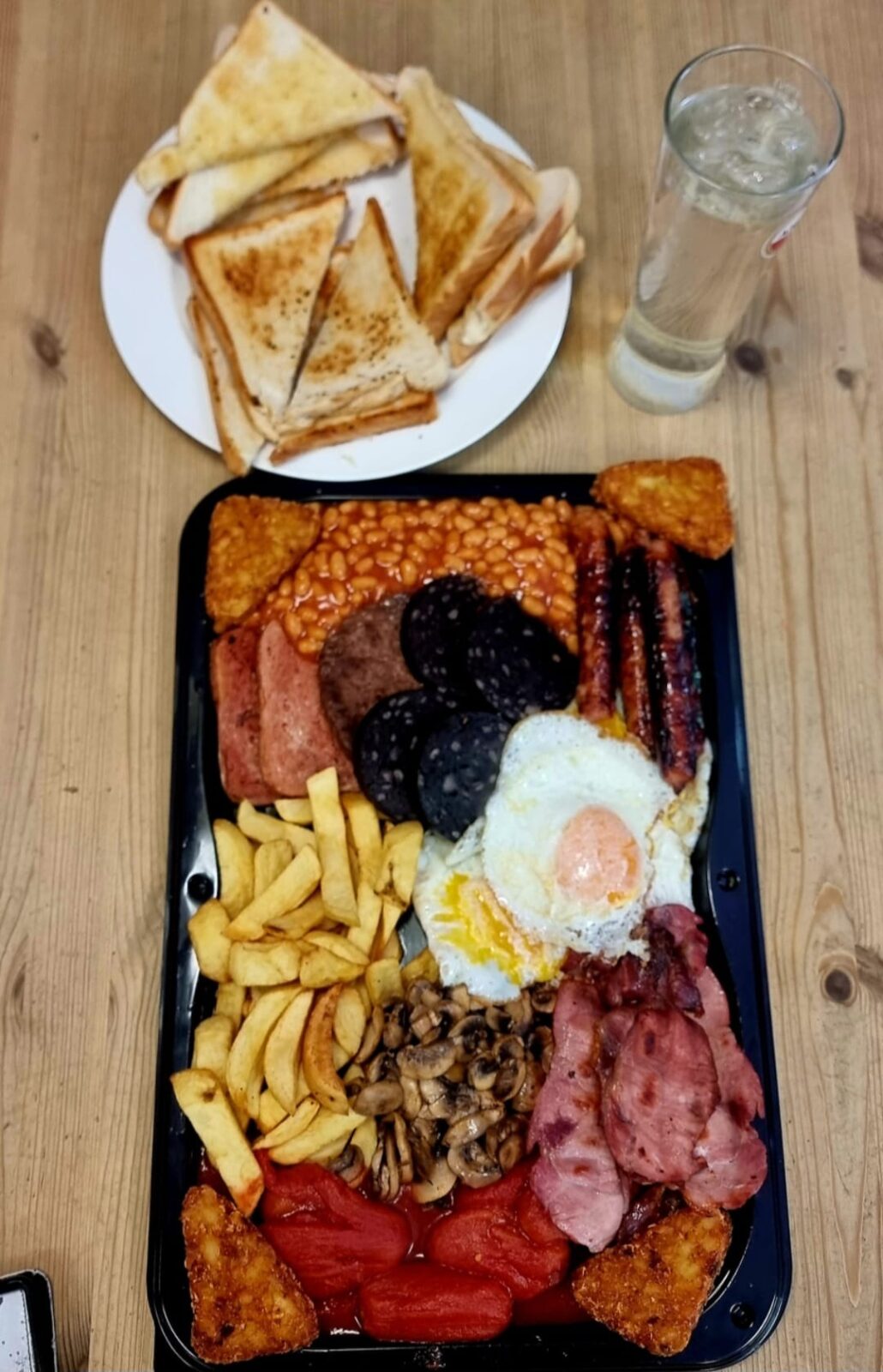 The full english challenge with 34 items