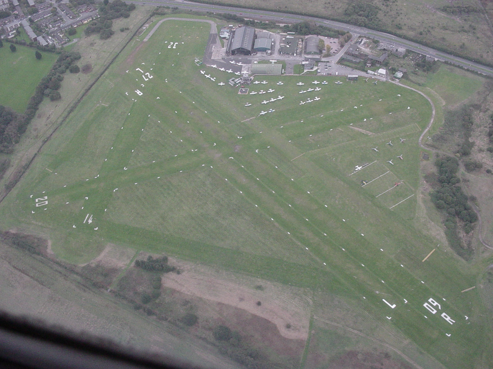 Barton Aerodrome hosted a huge music festival this weekend