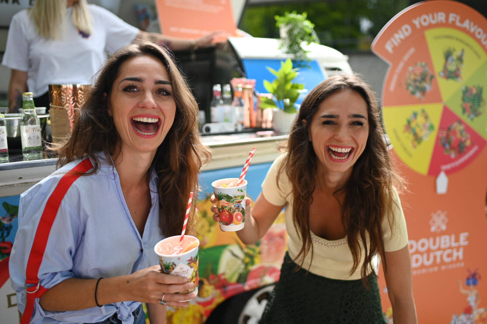 Double Dutch is advertising a job for a pair of Festival Content Creators - pictured is founders Joyce and Raissa de Haas. 
