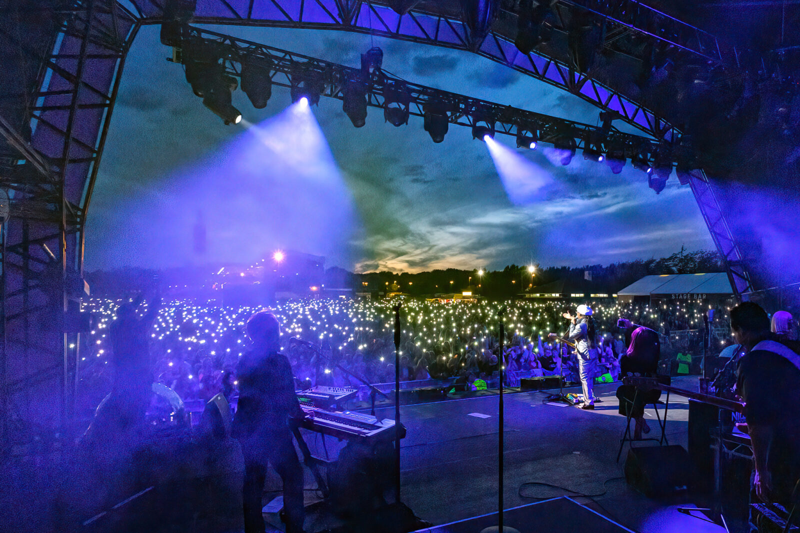 Nile Rodgers and CHIC at a previous Jockey Club Live event