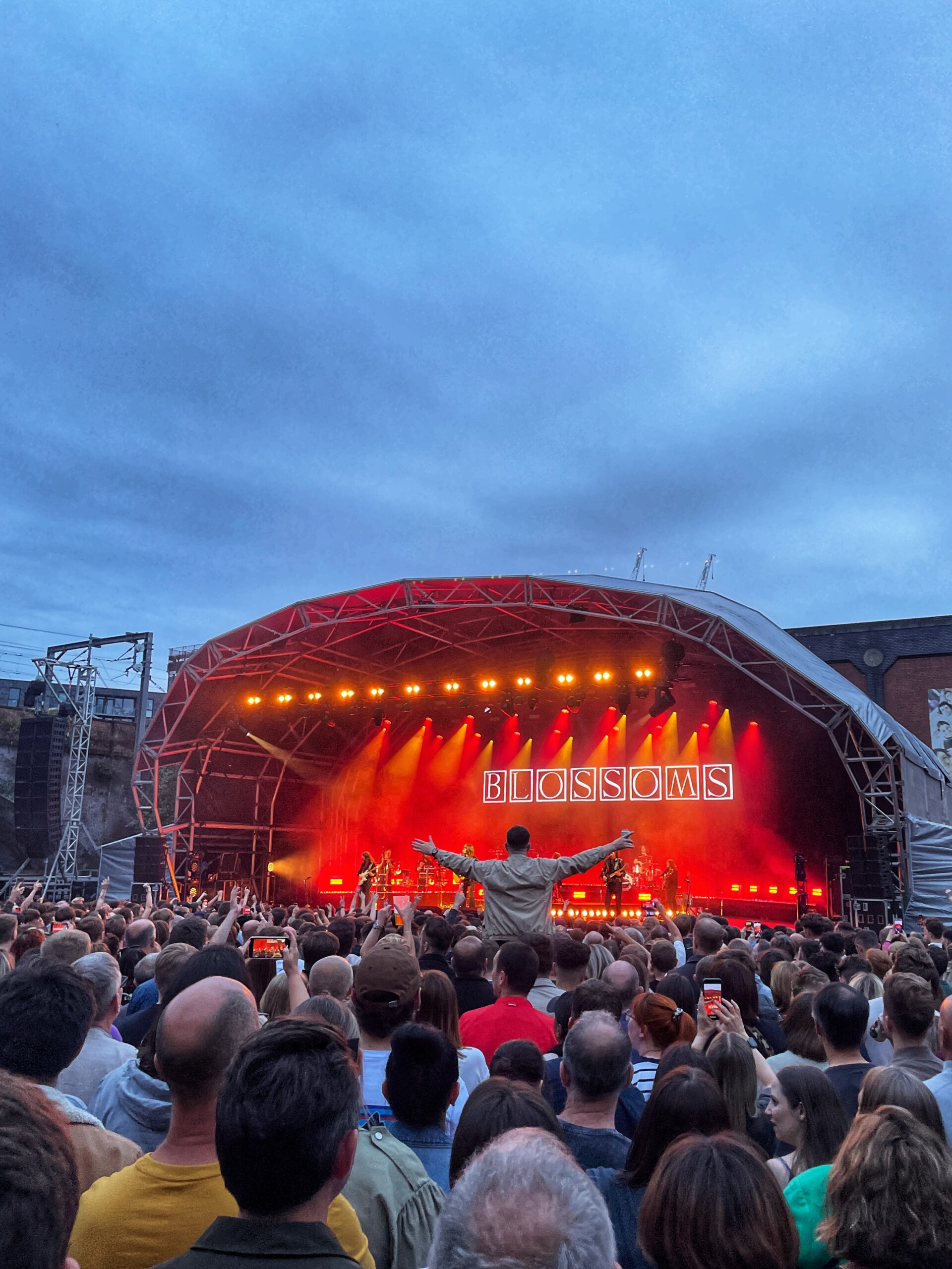 Blossoms at Castlefield Bowl, Manchester