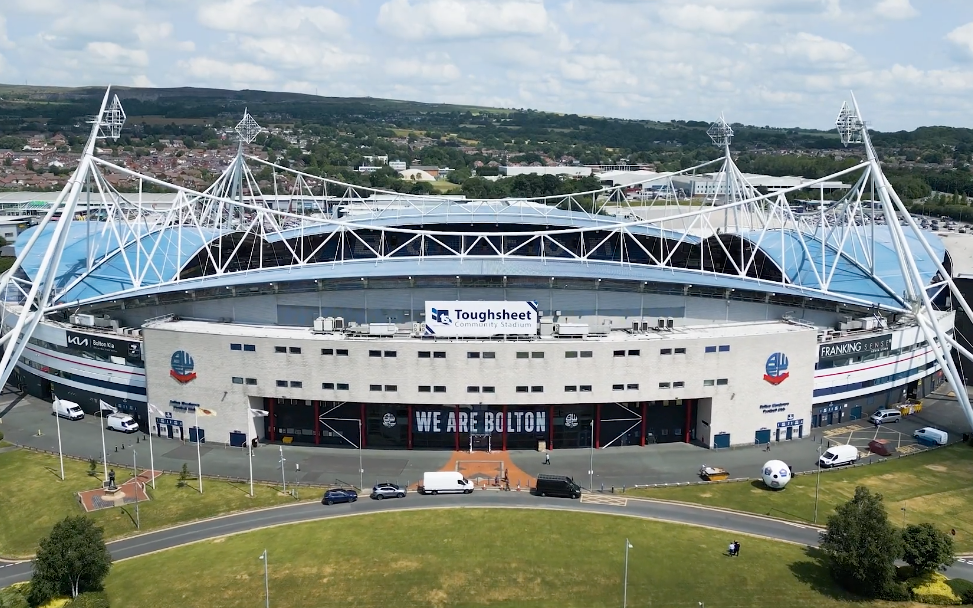 Bolton Wanderers Toughsheet Stadium unveiled