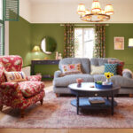 A living room filled with Dunelm furniture and home accessories