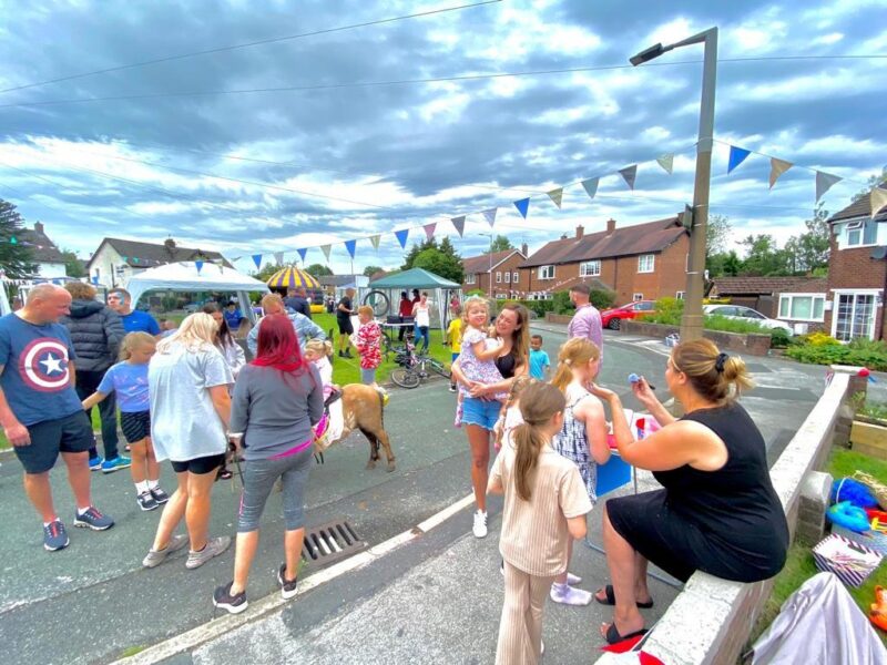 Great British street party Stockport Offerton Green Party